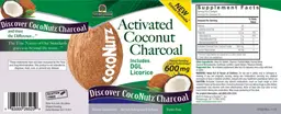 Label for Activated Coconut Charcoal