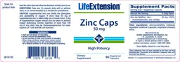 Zinc Caps 50 mg