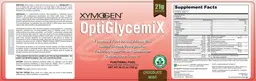 Label for OptiGlycemiX Chocolate Mint