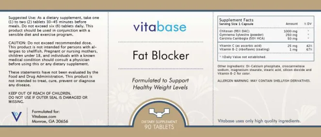 Label for Fat Blocker