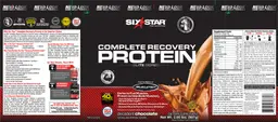 Label for Complete Recovery Protein Decadent Chocolate