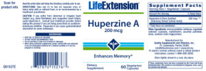 Huperzine A 200 mcg