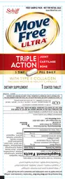 Label for Move Free Ultra with Type II Collagen