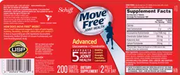 Label for Move Free Advanced