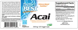 Label for Acai