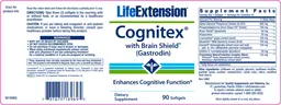 Label for Cognitex With Brain Shield