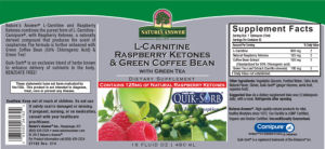 L-Carnitine Raspberry Ketones & Green Coffee Bean With Green Tea