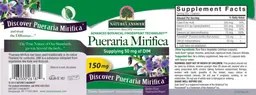 Label for Pueraria Mirifica 150 mg