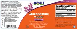 Label for Glucosamine '1000'