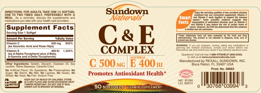 Label for C & E Complex