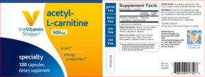 Acetyl-L-Carnitine 500 mg