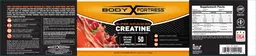Label for Super Advanced Creatine Fruit Punch