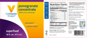 Pomegranate Concentrate