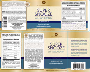 Super Snooze With Melatonin