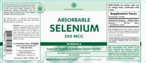 Absorbable Selenium 200 mcg