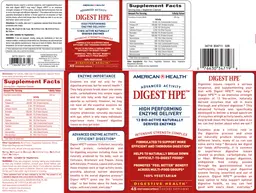 Label for Digest HPE
