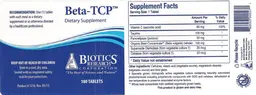 Label for Beta-TCP