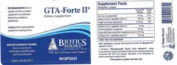 Label for GTA-Forte II