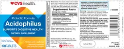 Label for Acidophilus