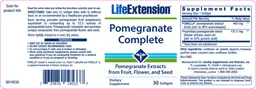 Label for Pomegranate Complete
