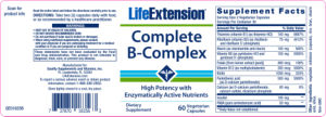 Complete B-Complex