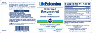 Optimized Resveratrol with Nicotinamide 