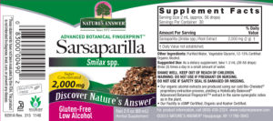 Sarsaparilla 2,000 mg