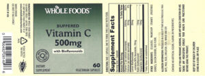 Buffered Vitamin C 500 mg