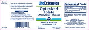 Optimized Folate 1000 mcg