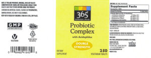 Probiotic Complex with Acidophilus