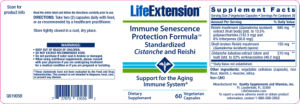 Immune Senescene Protection Formula