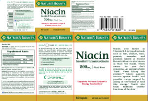 Niacin Inositol Hexanicotinate 500 mg Fl