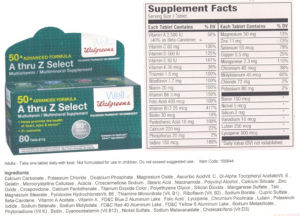 50+ Advanced Formula A Thru Z Select