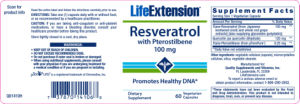 Resveratrol With Pterostilbene 100 mg