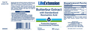 Butterbur Extract With Standardized Rosm