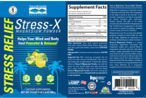Stress-X Magnesium Powder Lemon Lime