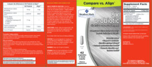 5X Probiotic Digestive Care Supplement