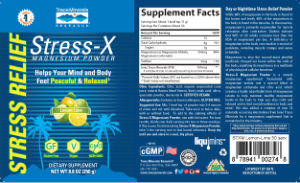 Stress-X Magnesium Powder Lemon Lime