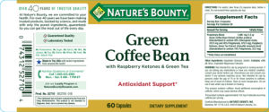 Green Coffee Bean With Raspberry Ketones