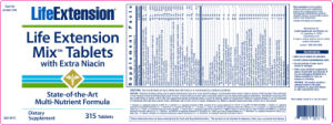 Life Extension Mix Tablets With Extra Ni