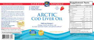 Arctic Cod Liver Oil Strawberry