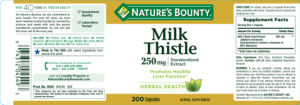Milk Thistle 250 mg