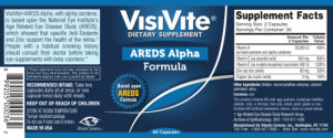 AREDS Alpha Formula