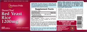 Doctor's Trust Red Yeast Rice 1200 mg