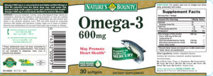 Omega-3 600 mg