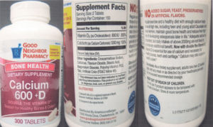 Calcium 600 +D