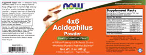4x6 Acidophilus Powder