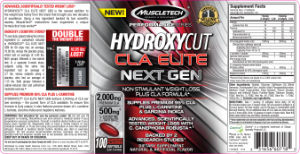 Hydroxycut CLA Elite Next Gen Raspberry 