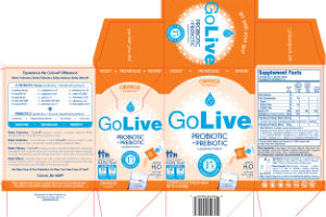 GoLive Probiotic + Prebiotic Orange Tang