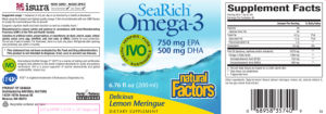 SeaRich Omega-3 Delicious Lemon Meringue